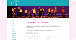 Desktop Screenshot of danceden.com