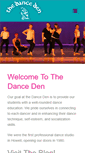 Mobile Screenshot of danceden.com